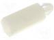 Rozperka PCB  polyamid  Dĺ  12mm  prírodný  Kľúč  5,5mm  Skok  0,5