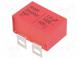 Kondenzátor  polypropylénový  1uF  ±5%  27x37,5x56mm  1kVDC
