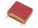Kondenzátor  polypropylénový  220pF  15mm  ±5%  5x11x18mm  56kV/μs