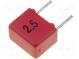 Kondenzátor  polypropylénový  3,3nF  63VDC  5mm  ±2,5%  -55÷100°C