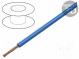 Vodič  FLRYW-B  licna  Cu  1mm2  PVC  modrá  60V  100m  Trieda  5