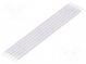 Konektor  elastický jumper  T.plochého kábla  2,54mm  L  76,2mm