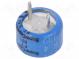 Superkondenzátor  THT  0,1F  5,5VDC  -20÷80%  Raster  5,08mm  16Ω