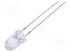 LED  5mm  zelená  22000÷27000mcd  15°  20mA  2,8÷3,6V