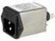 Konektor  napájacie AC  zásuvka  vidlica  6A  250VAC  IEC 60320