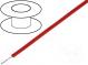 Vodič  FZ-LS  licna  Cu  1x1mm2  silikón  červenohnedá  15kV  100m