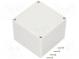 Kryt  univerzálny  X  120mm  Y  120mm  Z  90mm  polykarbonát  IP65