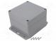 Kryt  univerzálny  X  120mm  Y  120mm  Z  90mm  s úchytkami  ABS  IP67