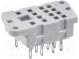 Pätica  PIN 14  6A  250VAC  Montáž  na panel  Výv  pre spájkovanie