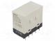 Relé  elektromagnetické  DPST-NO + DPST-NC  Ucievky  120VAC  25A