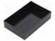 Kryt  na zalievanie  X 60mm  Y 90mm  Z 20mm  ABS  čierna  -20÷60°C