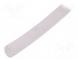 Elektroizolačná trubica  Mat  silikón  priehľadná  -50÷200°C