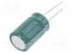 Kondenzátor  elektrolytický  low ESR  THT  1000uF  63VDC  Ø16x25mm