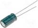 Kondenzátor  elektrolytický  low ESR  THT  100uF  35VDC  Ø6,3x11mm