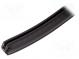 Ochrany hrán  EPDM  L 5m  čierna  Hĺ.panelu 0,8÷2,5mm  -40÷100°C