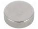 Magnet  konštantný  neodymový  H  3mm  15N  Ø  10mm