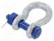 Strmeň  oceľ  pre lano  zinok  Rozmer  10mm,3/8