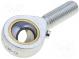 Kĺbová hlavice  12mm  M12  1,75  ľavotočivý,vonkajší  mosadz,oceľ