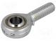 Kĺbová hlavice  14mm  M14  2  pravotočivý,vonkajší  mosadz,oceľ