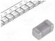 Kondenzátor  keramický  MLCC  2,7nF  50V  C0G  ±5%  SMD  0603