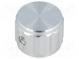 Gombík  s ukazovateľom  hliník  Pr.hriad  6,35mm  Ø20x15mm