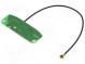 Anténa  GSM  f 1710÷1990MHz,824÷960MHz  2dBi  I-PEX (u.FL)  50Ω