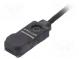 Senzor  indukčný  0÷4mm  PNP / NO  Unap  12÷24VDC  100mA  kábel 1m