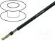 Vodič  H05RN-F  okrúhly  lanko  Cu  2x0,75mm2  guma  čierna