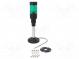 Signalizátor  signalizačný stĺpik  LED  zelený  24VDC  24VAC  40mm