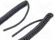 HELUKABEL 85664 Vodič  krútený  5x0,25mm2  netienený  PUR  čierna  500V  0,5m  2m