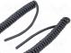 HELUKABEL 85774 Vodič  krútený  8x0,5mm2  netienený  PUR  čierna  500V  0,3m  1,2m