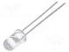 LED  5mm  jantárová  5500÷9300mcd  30°  20mA  1,8÷2,4V