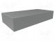 Kryt  základňa puzdra  X  203mm  Y  406mm  Z  76mm  1441  oceľ  šedá