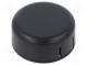 Kryt  pre poplachové zar  Z  20,3mm  ABS  čierna  Ø  45mm  IP30