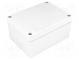 Kryt  univerzálny  X  90mm  Y  120mm  Z  60mm  1554  ABS  šedá  UL94HB