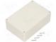 Kryt  univerzálny  X  120mm  Y  180mm  Z  60mm  1554  ABS  šedá  UL94HB