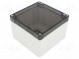Kryt  univerzálny  X  120mm  Y  120mm  Z  80mm  1554  polykarbonát