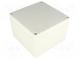 Kryt  univerzálny  X  120mm  Y  120mm  Z  80mm  1554  ABS  šedá  UL94HB