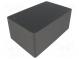 Kryt  univerzálny  X  120mm  Y  188mm  Z  82mm  1590  hliník  čierna
