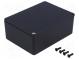 Kryt  univerzálny  X  82mm  Y  111mm  Z  44mm  1590  hliník  čierna
