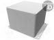 Kryt  univerzálny  X  120mm  Y  120mm  Z  94mm  s úchytkami  1590