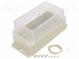 Kryt  univerzálny  X  85mm  Y  165mm  Z  85mm  s úchytkami  Ritec  ABS