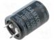 Kondenzátor  elektrolytický  SNAP-IN  100uF  450VDC  Ø22x30mm