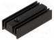 Chladič  extrudovaný  TO220  čierna  L 25,4mm  W 12mm  H 6,5mm