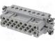 Konektor  HTS  zásuvka  HTS HA  PIN  16  rozmer 5  16A  250V