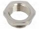 Redukcia závitu pre priechodky  Vnút.závit  M16  mosadz  nikel