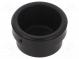 Záslepka  Mat  elastomer  Seal Plug DS  16mm  čierna  -20÷80°C