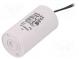 Kondenzátor  pre motory, pracovný  10uF  450V  Ø35x65mm  -25÷70°C