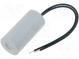 Kondenzátor  pre motory, pracovný  30uF  450V  Ø45x78mm  -25÷70°C