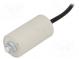 Kondenzátor  pre motory, pracovný  12uF  450V  Ø35x65mm  -25÷70°C